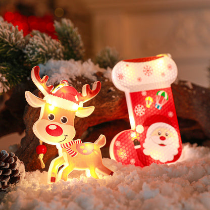 Warm Christmas LED Atmosphere Lights – Festive Home & Bar Decorations